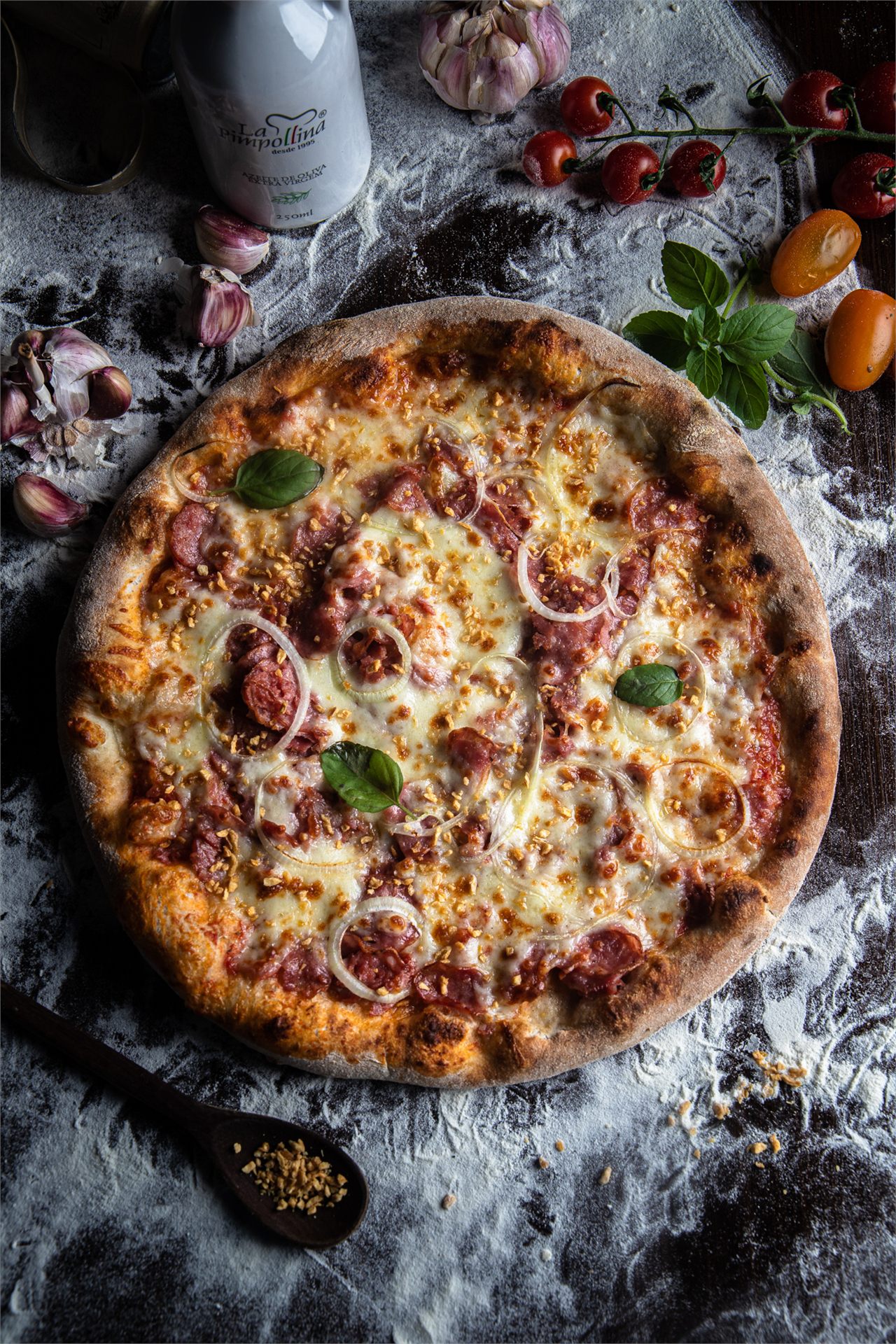 Pizza À Moda do Chefe da La Pimpollina