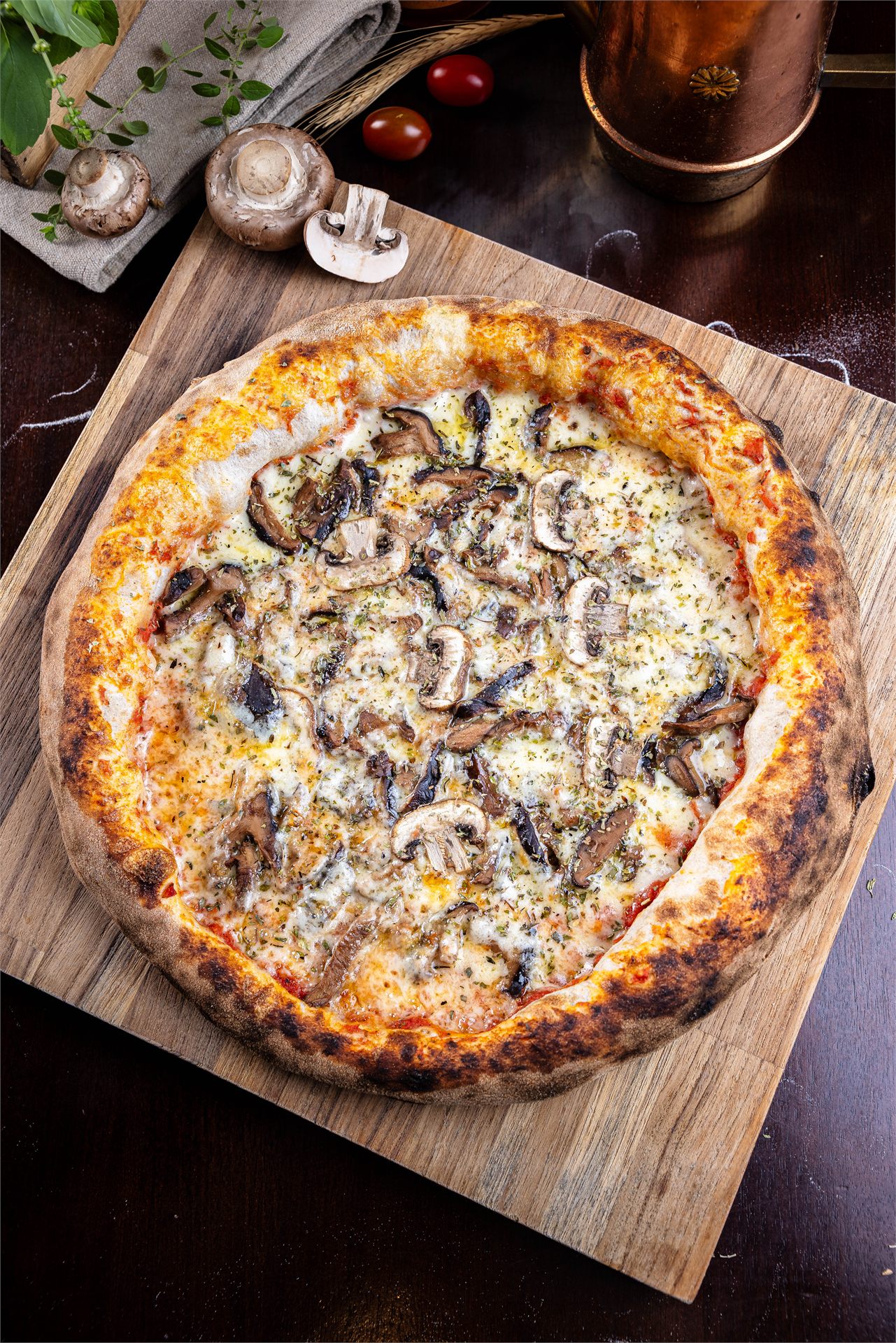 Pizza Funghi da La Pimpollina