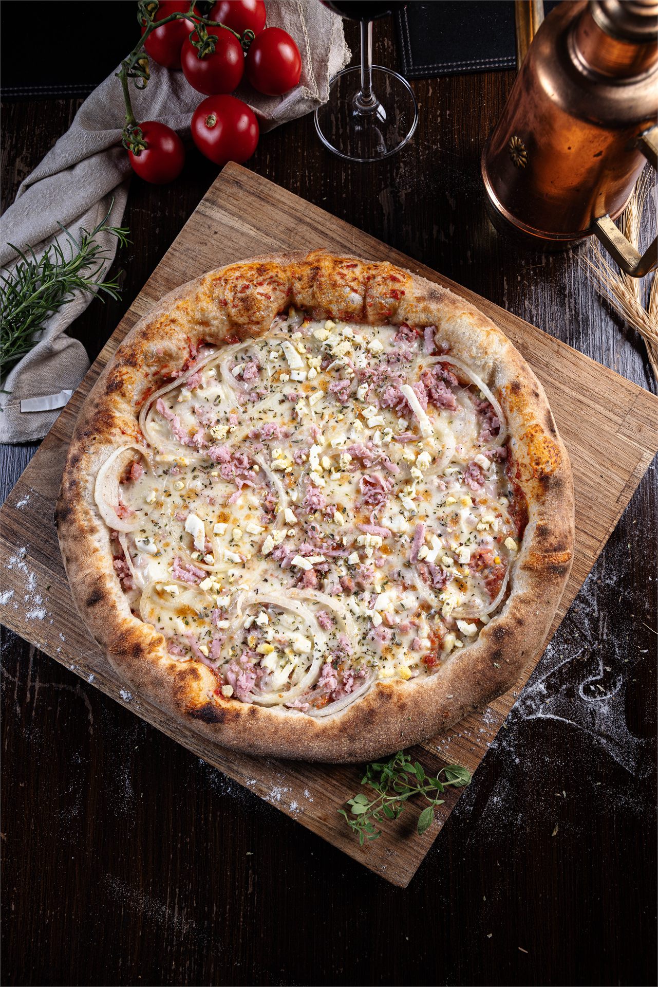 Pizza Portuguesa da La Pimpollina