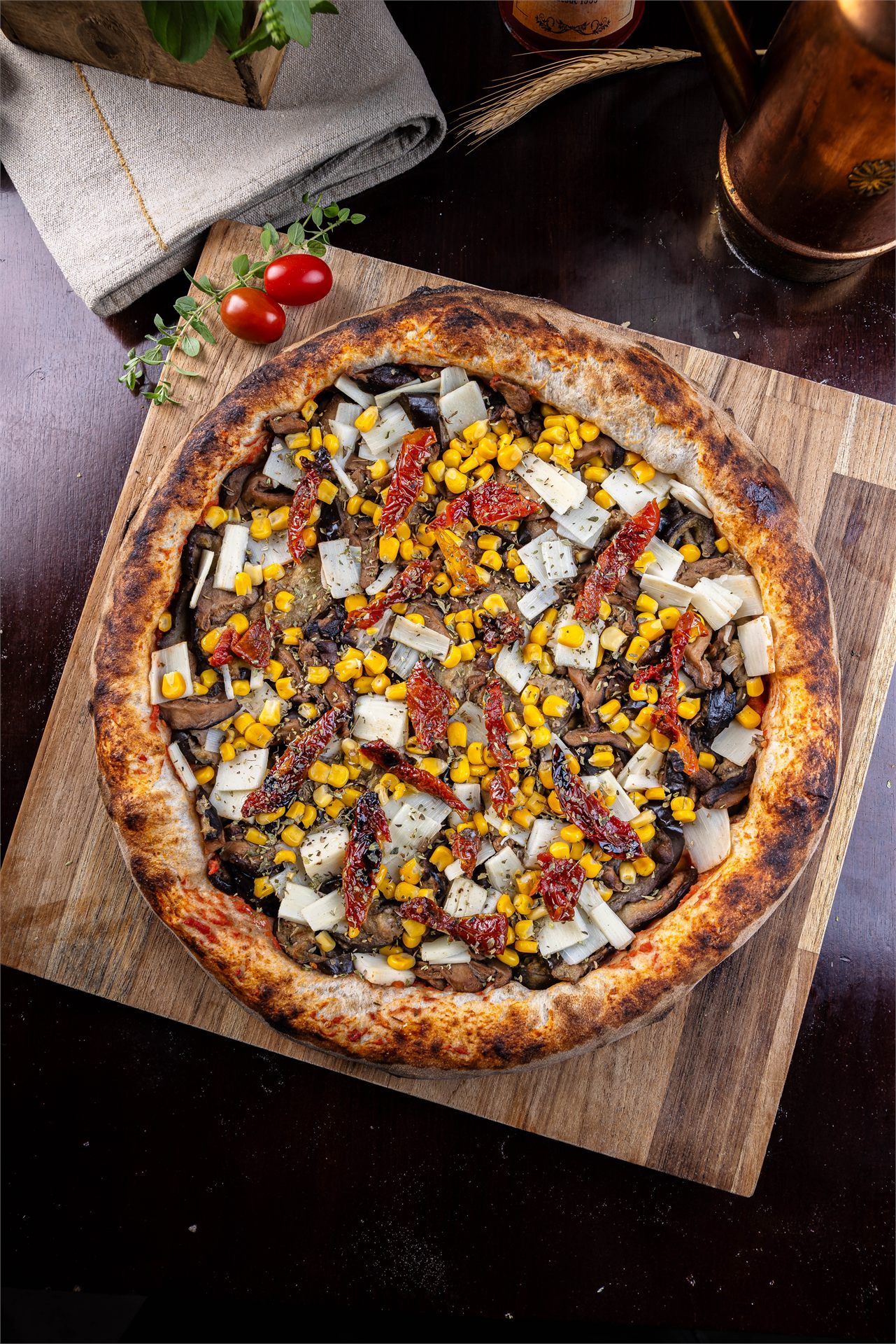 Pizza Vegana da La Pimpollina