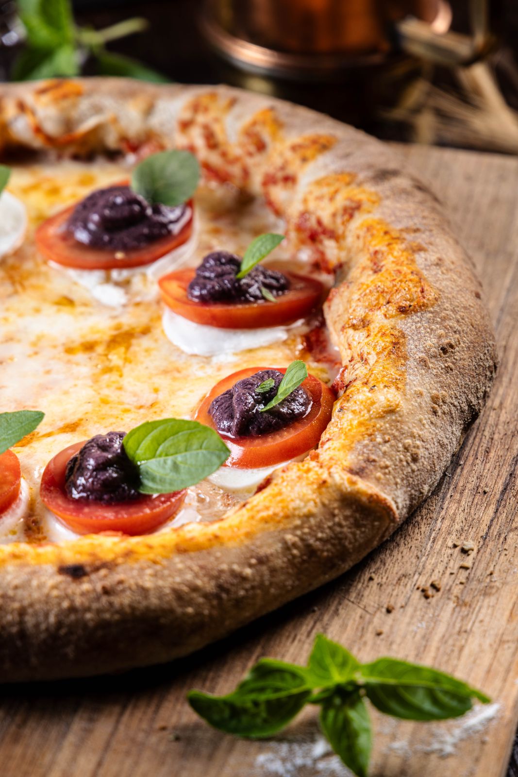 Caprese servida na La Pimpollina