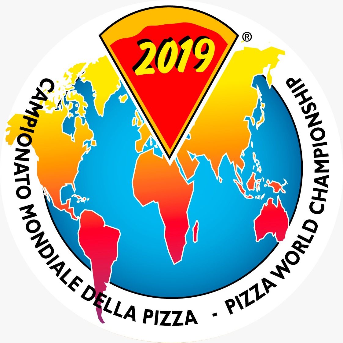 Logotipo oficial do Campeonato Mondiale della Pizza 2019