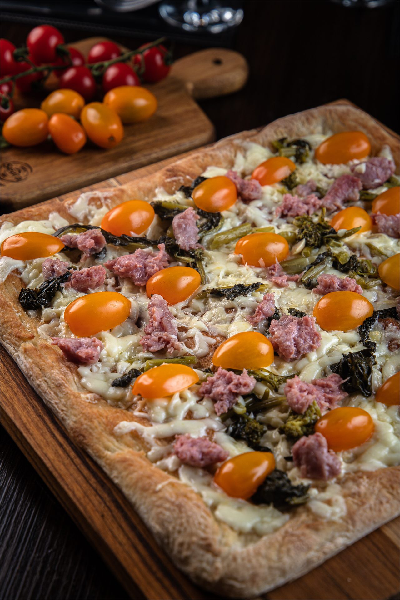 Pizza do Júlio na versão romana da La Pimpollina